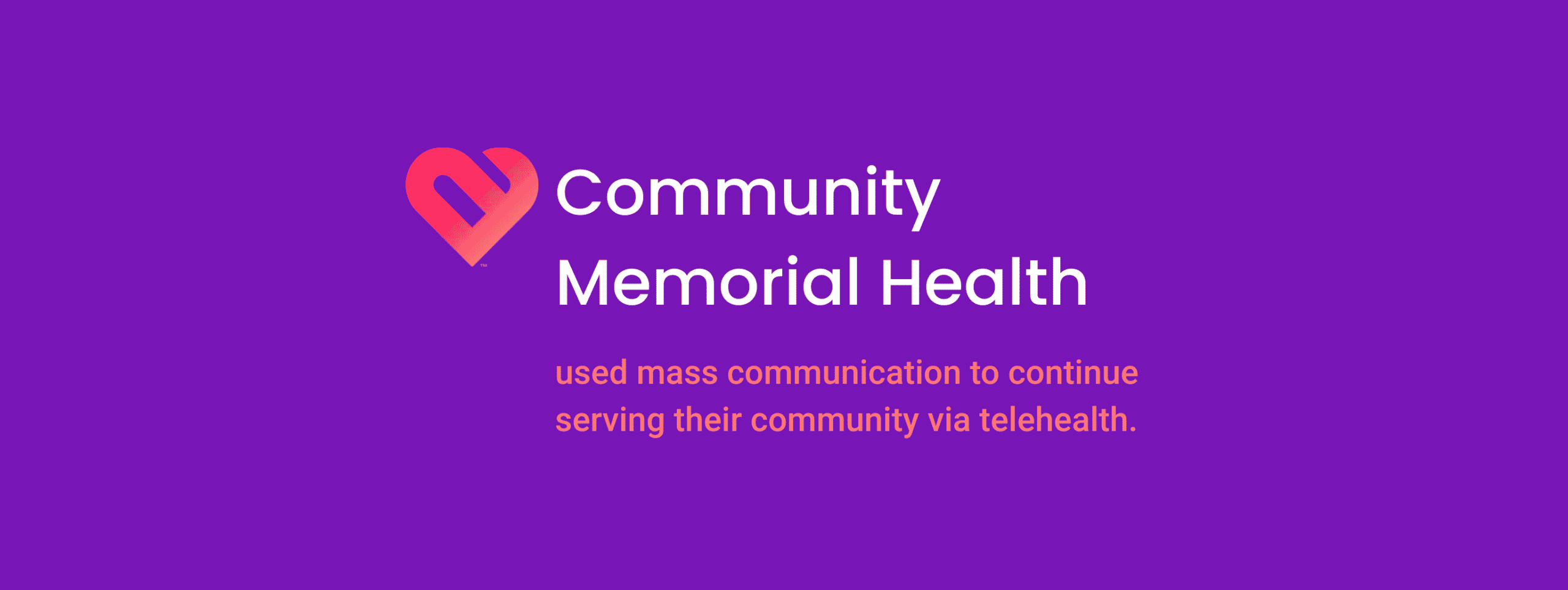 Community Memorial Health COVID header