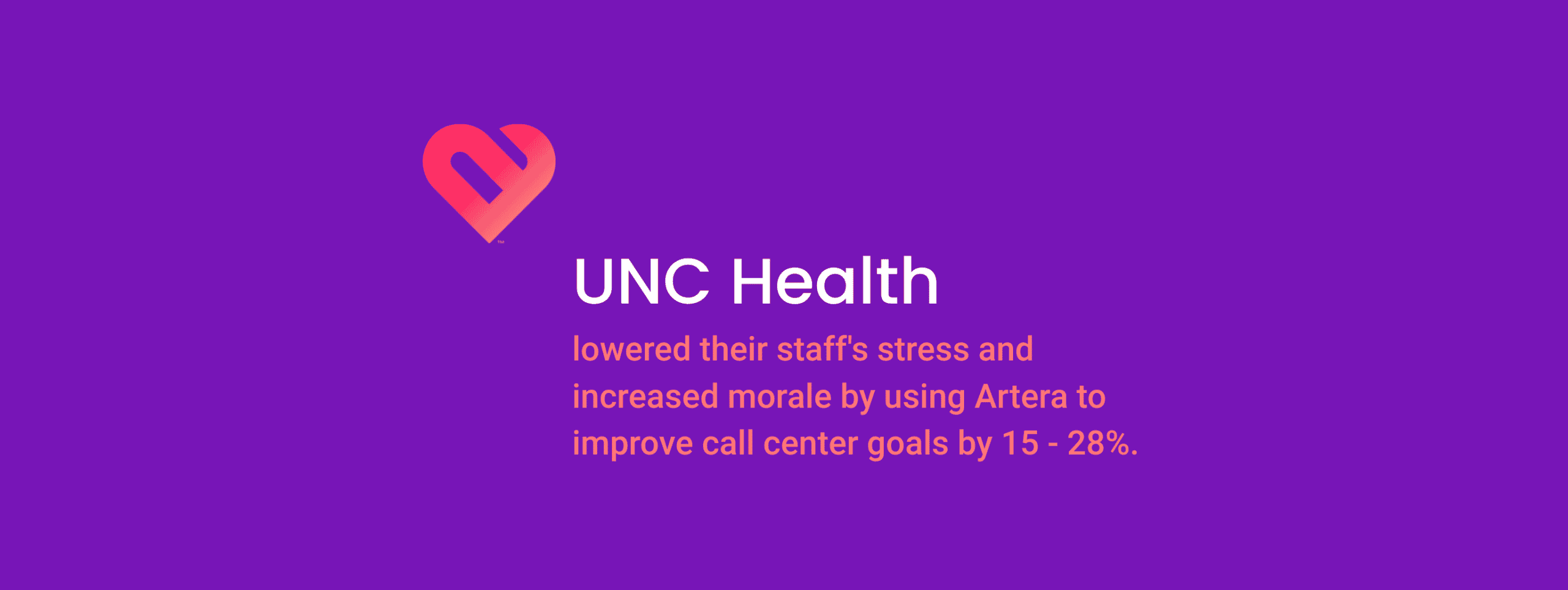 UNCH Health call center goals header