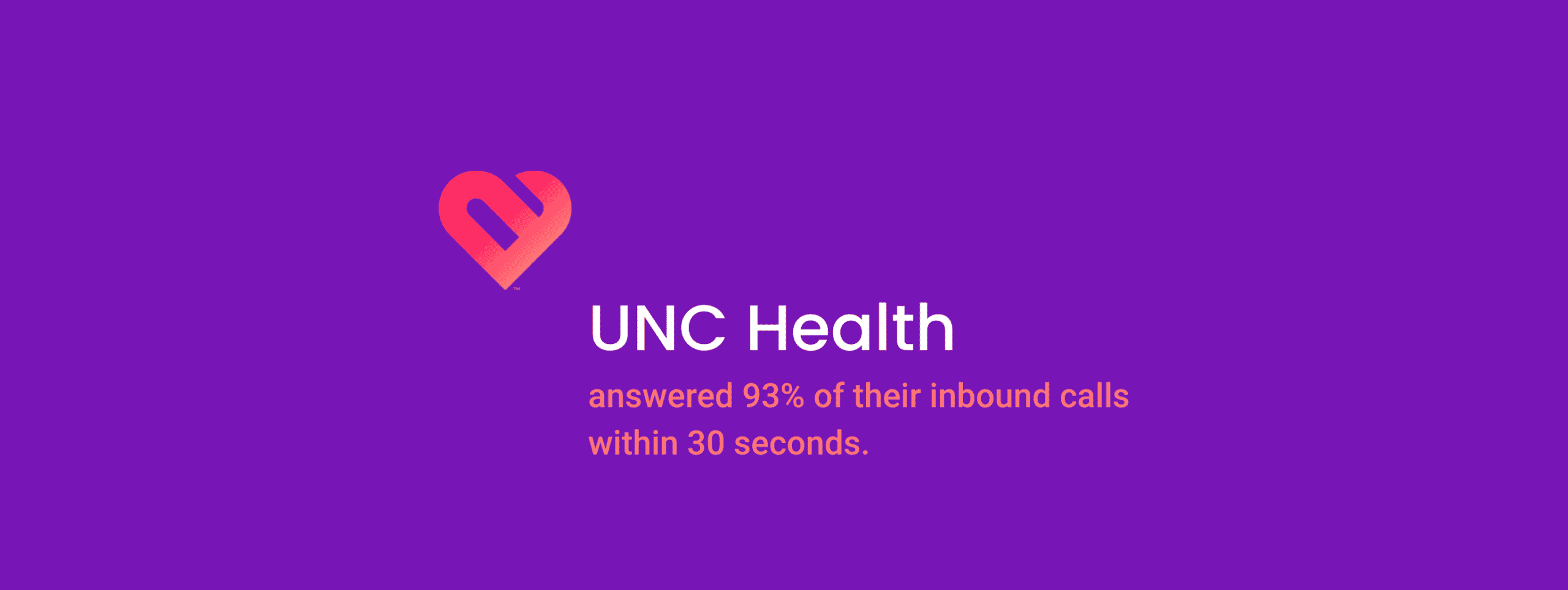 UNC Health Inbound Calls header