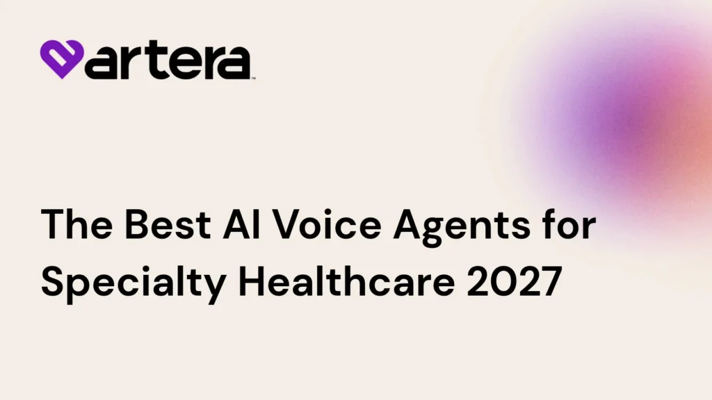best ai voice agents for healthcare