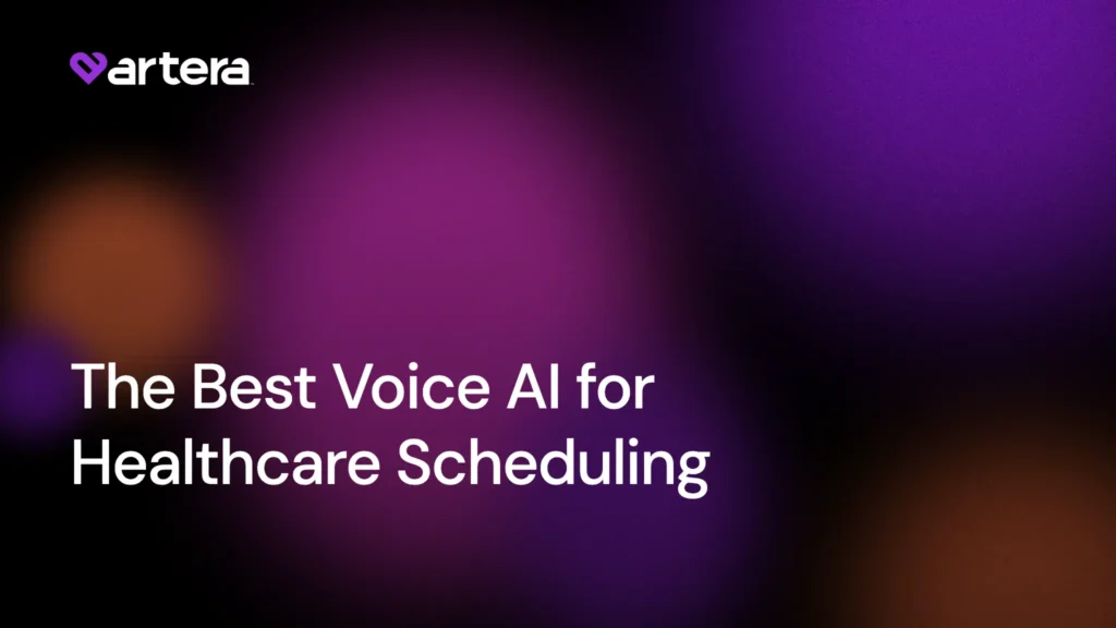 best voice AI for healthcare scheduling
